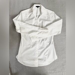 Classic White Button-Up Shirts bundle